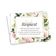 30 Cartões Florais Neutros para Chá de Bebê, para Preencher - Inkdotpot 10,16 Cm × 7,62 Cm / Branco - Livro pro Bebê