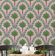 Papel de Parede com Estampa de Arco de Palmeira Rosa, Vinílico Autoadesivo, Revestimento Decorativo Fácil DIY para Quarto e Sala - S4Sassy 63,5 cm (L) × 304,8 cm (C) / Rosa - Vinil Liso