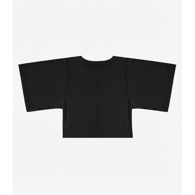 Blusa Feminina Em Viscotorcion Infinita Cor Preto M / Preto