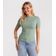 Blusa Feminina Decote Canoa Básica Ribana Rovitex Verde G / Verde