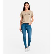 Blusa Feminina Em Viscotricot Infinita Cor Bege