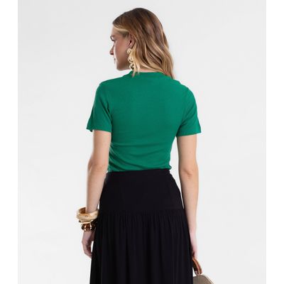 Blusa Feminina Em Ribana Endless Verde GG / Verde