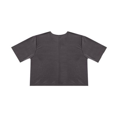 Blusa Feminina Básica Malha Suplex Infinita Cor Cinza M / Cinza