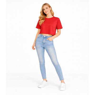 Blusa Feminina Básica Malha Suplex Infinita Cor Laranja GG / Laranja