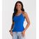Blusa de Alça Feminina Viscotorcion Básica Rovitex Azul P / Azul