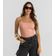 Blusa de Alça Feminina Em Poliamida Dianna Marrom M / Marrom
