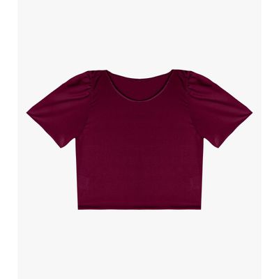 Blusa Feminina Em Malha Langui Infinita Cor Roxo P / Roxo