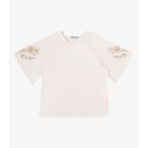 Blusa Feminina Com Bordado E Manga Raglan Endless Bege