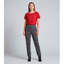 Blusa Feminina Básica Infinita Cor Vermelho