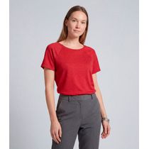 Blusa Feminina Básica Infinita Cor Vermelho
