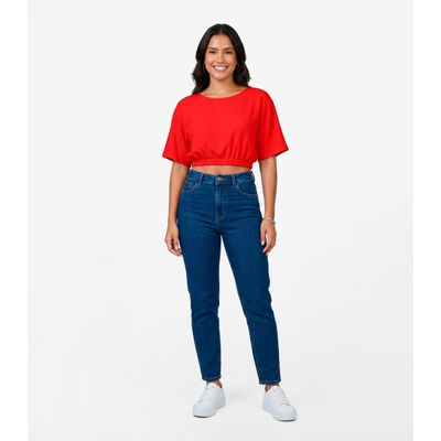 Blusa Feminina Em Viscose Infinita Cor Laranja P / Laranja