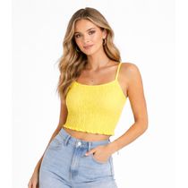 Blusa Feminina Com Alça Fina Infinita Cor Verde