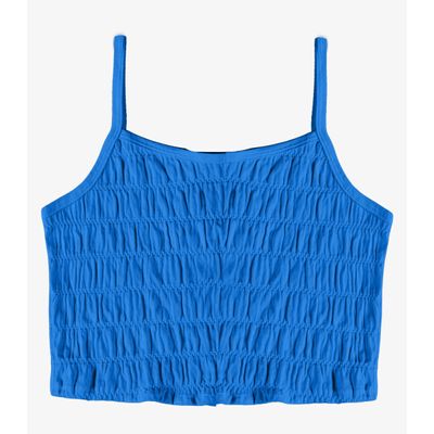 Blusa Feminina Com Alça Fina Infinita Cor Azul P / Azul