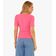 Blusa Feminina Decote Canoa Básica Ribana Rovitex Rosa G / Rosa