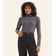 Blusa Feminina Cotton Gola Alta Básica Rovitex Cinza M / Cinza