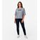 Blusa Feminina Em Viscotorcion Infinita Cor Cinza P / Cinza