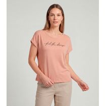 Blusa Feminina em Visco Tricot Infinita Cor Marrom