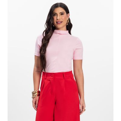 Blusa Feminina Cotton Leve Infinita Cor Rosa M / Rosa
