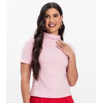 Blusa Feminina Cotton Leve Infinita Cor Rosa