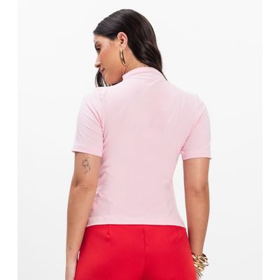 Blusa Feminina Cotton Leve Infinita Cor Rosa G / Rosa