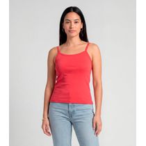 Blusa Feminina Com Alça  Fina Infinita Cor Rosa