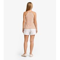 Blusa Feminina De Alça Infinita Cor Marrom