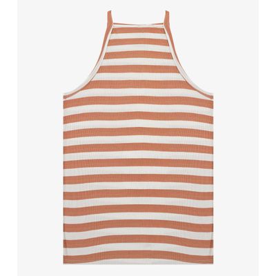 Blusa Feminina De Alça Infinita Cor Marrom P / Marrom
