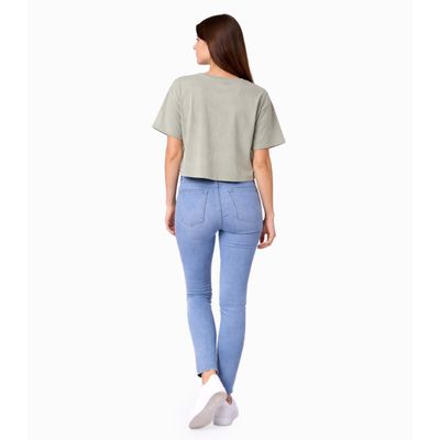 Blusa Feminina Em Malha Poliéster Infinita Cor Verde G / Verde
