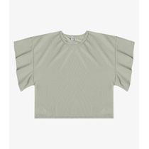 Blusa Feminina Com Manga Franzida Infinita Cor Verde
