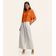 Blusa Feminina Box Manga Ampla Viscose Endless Laranja M / Laranja
