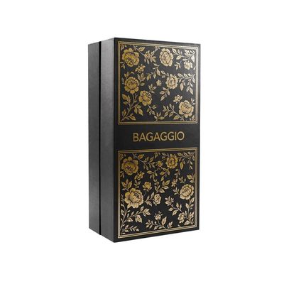 Kit Copo Térmico com Canudo Edição Floral Gold 1,2 L Preto U / Preto