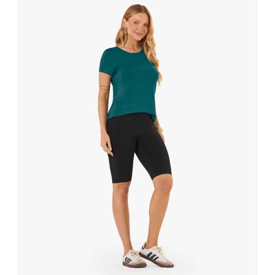 Blusa Feminina Andorra Flamê Básica Rovitex Verde G / Verde
