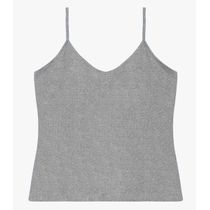Blusa De Alça Feminina Canelada Rovitex Cinza