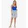 Blusa De Alça Feminina Canelada Rovitex Azul P / Azul