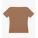 Blusa Feminina Decote Canoa Básica Ribana Rovitex Marrom GG / Marrom