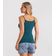 Blusa de Alça Feminina Viscotorcion Básica Rovitex Verde M / Verde