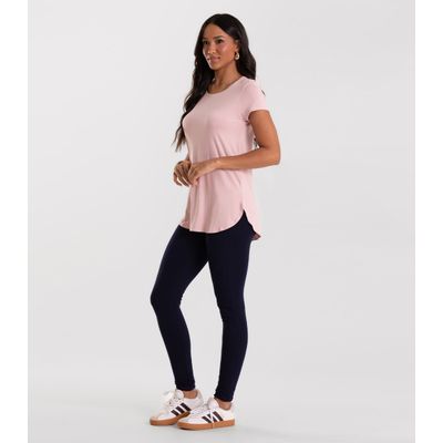 Blusa Feminina Andorra Flamê Básica Rovitex Rosa P / Rosa