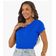 Blusa Feminina Canelada Rovitex Azul P / Azul