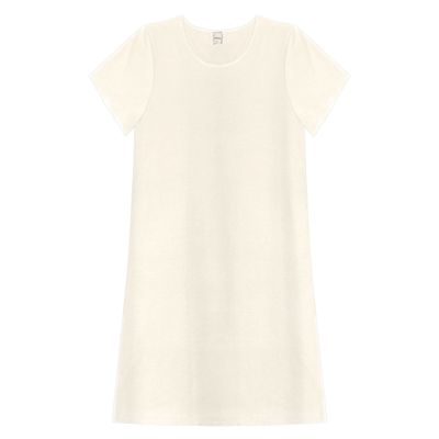 Blusa Básica Alongada Feminina Rovitex Bege M / Bege