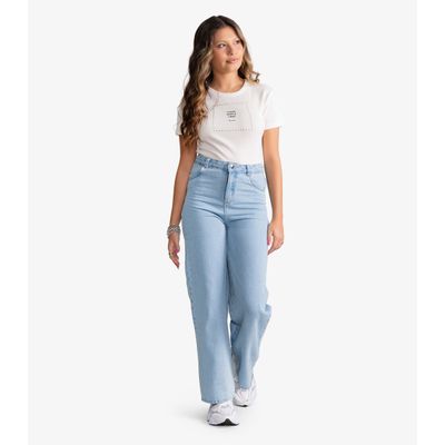 Blusa Feminina Em Ribana Com Termocolante Minty Bege 12 / Bege