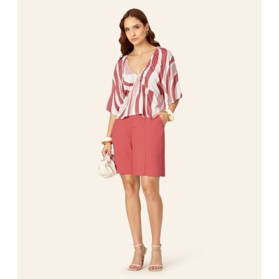Blusa Feminina Com Abertura Nas Costas Endless Rosa G / Rosa