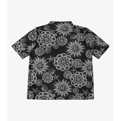 Blusa Feminina Box Estampada Gola Chaminé Endless Preto GG / Preto