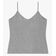 Blusa De Alça Feminina Canelada Rovitex Cinza G / Cinza