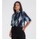 Blusa Endless Estampada Viscose Khyara Feminina Azul P / Azul