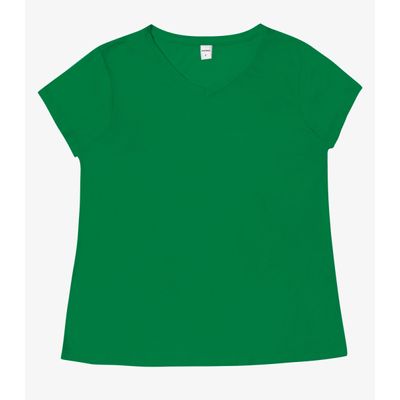 Blusa Básica Feminina Viscotorcion Rovitex Verde M / Verde