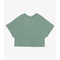 Blusa Feminina Ampla Viscotricot E Ribana Endless Verde