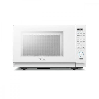 Forno Micro-ondas Midea MasterCook MHP35B 35L MasterClean 10 Níveis de Potência Branco / Bivolt