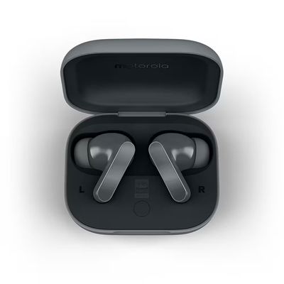 Fones de Ouvido Buds Bass Bluetooth Cancelamento de Ruído 43h Bateria Motorola Preto / Bivolt