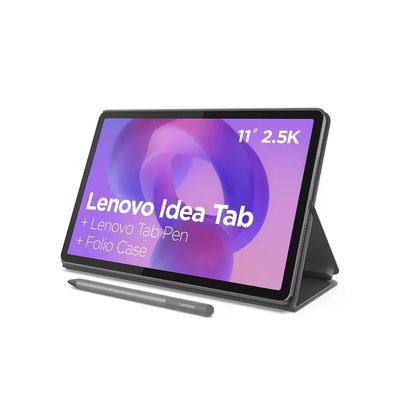 Notebook Lenovo 14 Ideapad Slim 5 83NJ0002BR Windows 11 Ryzen AI 5 + Tablet Idea Tab 11 Android 15 ZAFR0856BR Wi-Fi 128GB Luna Grey Cinza / Bivolt