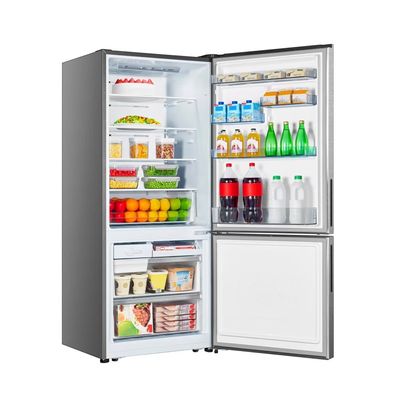 Geladeira RB422P3ESA1 Frost Free 417L Duplex Inverter Hisense Inox / 127V
